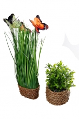 118 Veštačko zelenilo u saksijama